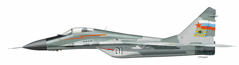 Миг-29 борт 01