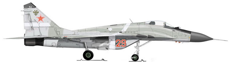 Миг-29 борт 29