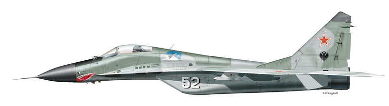 Миг-29 борт 52